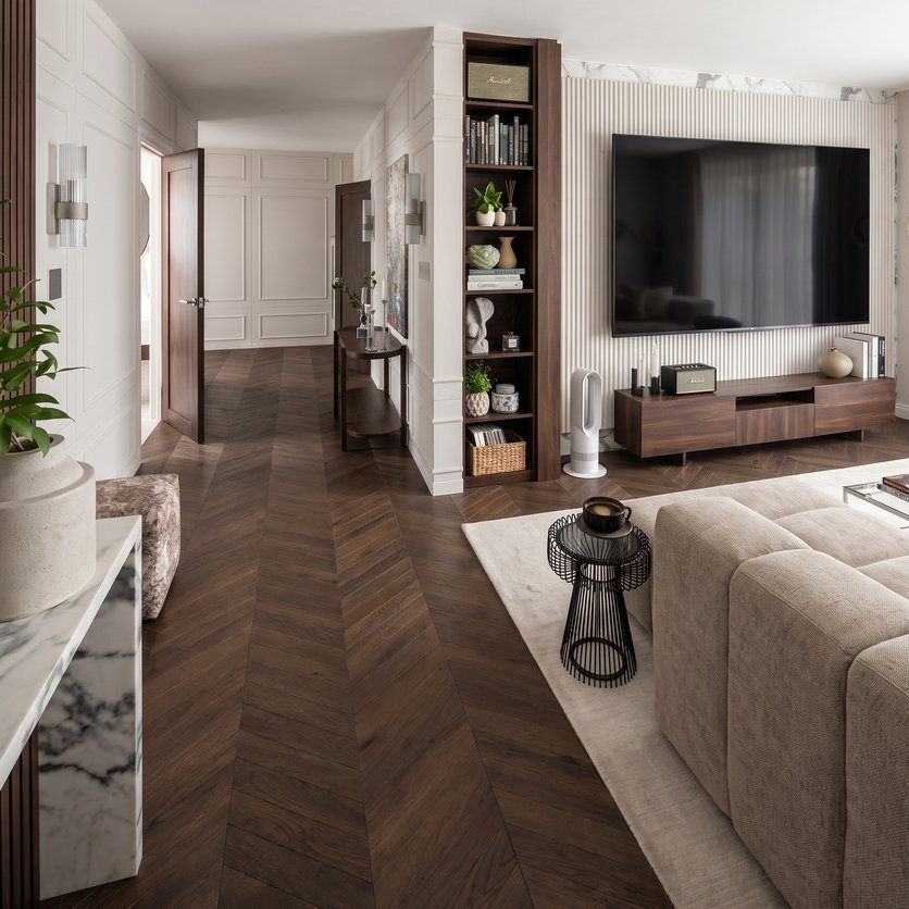 Mid-century living room