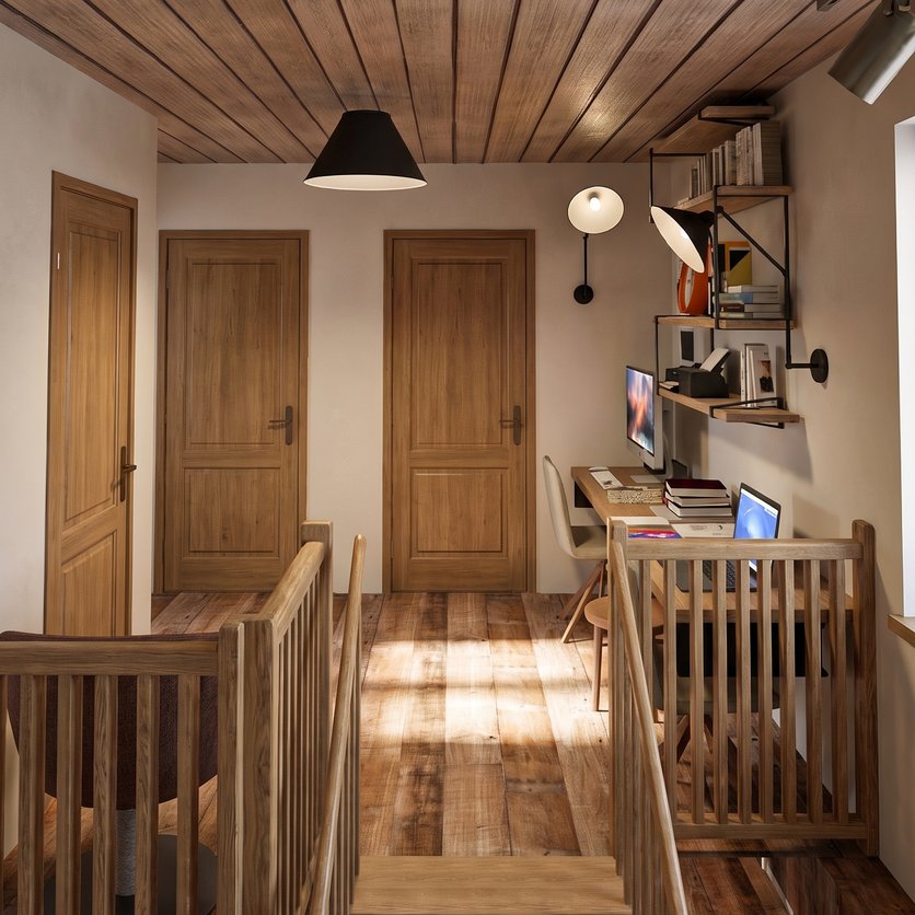 Farmhouse home office