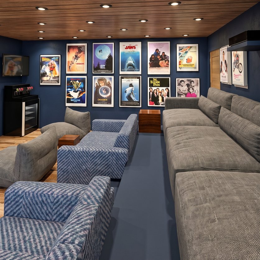Mid-century home cinema