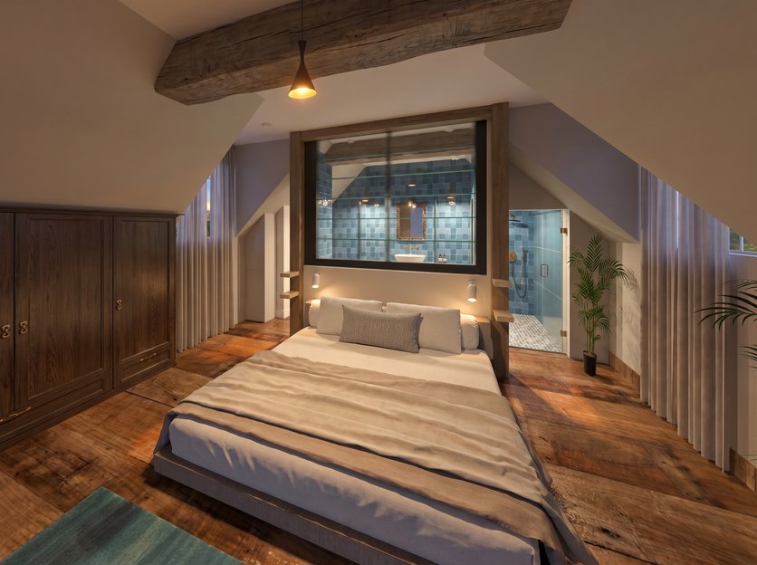 Farmhouse bedroom