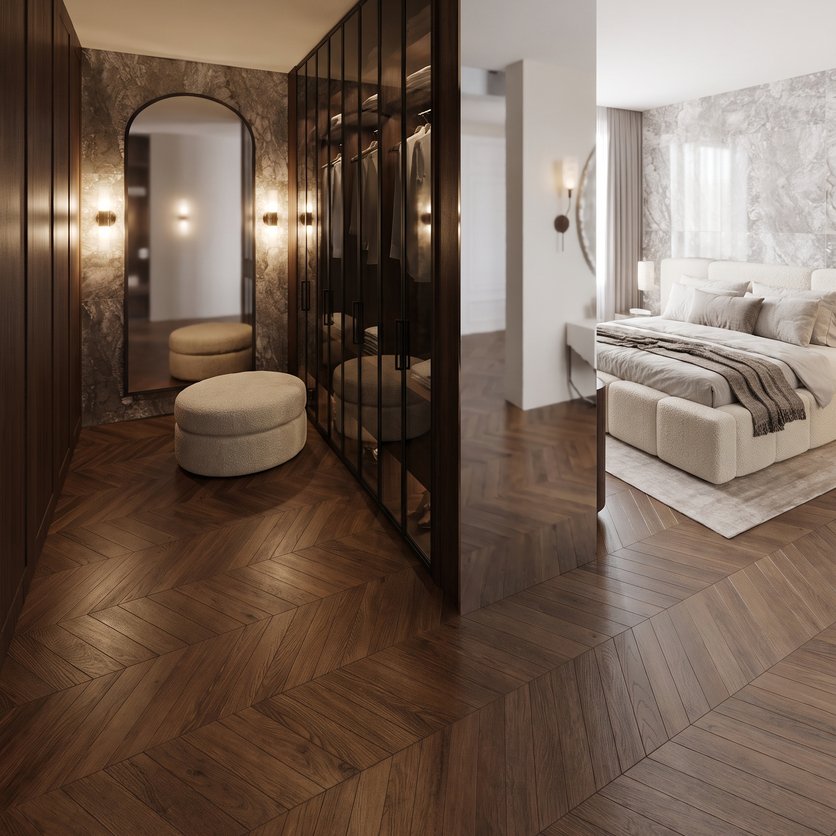 Contemporary bedroom