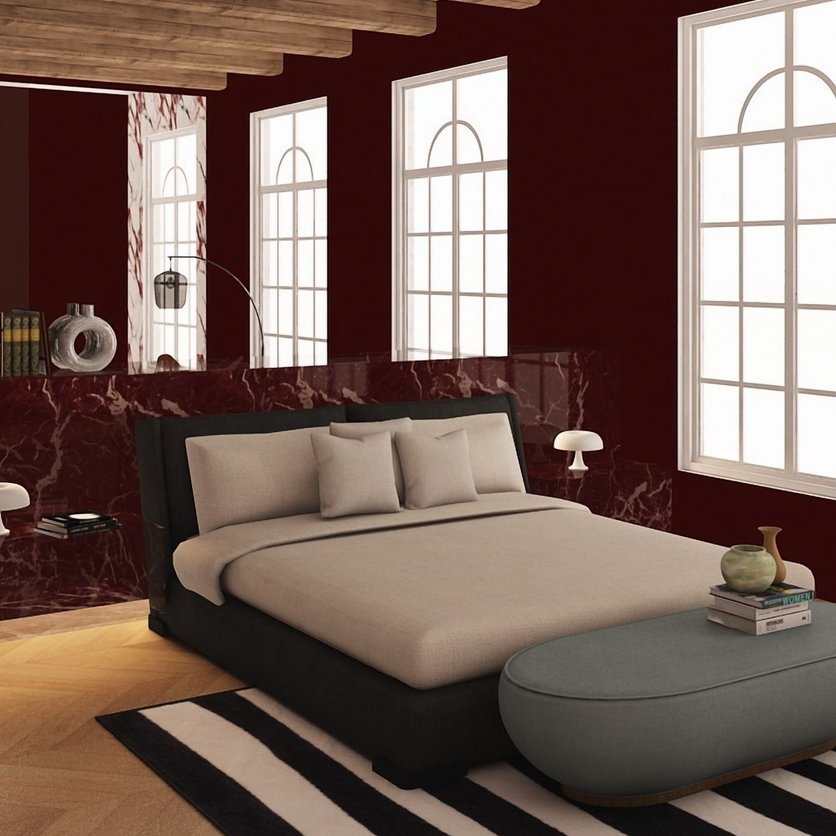 Mid-century bedroom