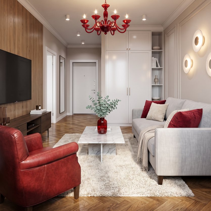 Contemporary living room