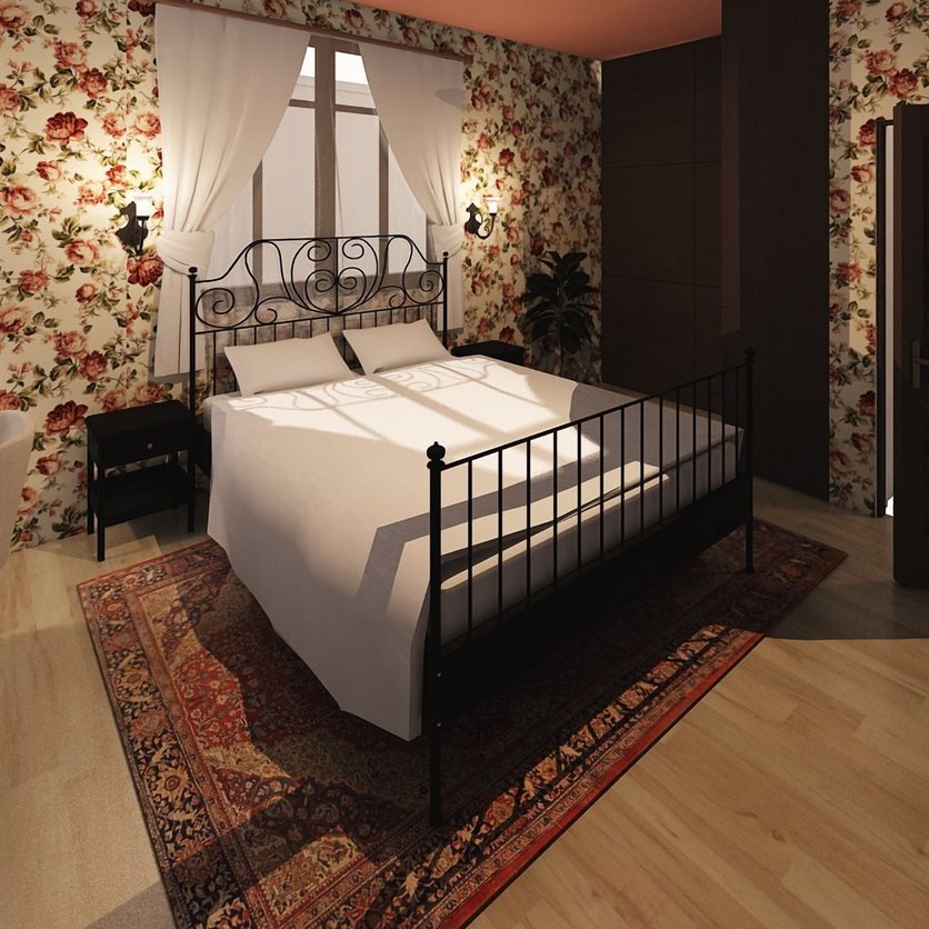 Shabby chic bedroom