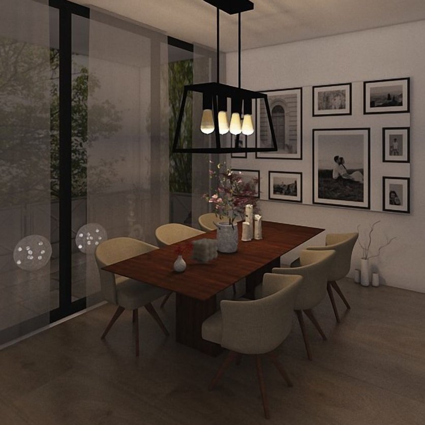 Mid-century dining room