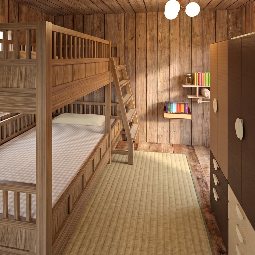 Farmhouse bedroom
