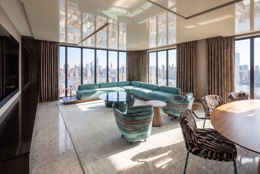 Mid-century living room