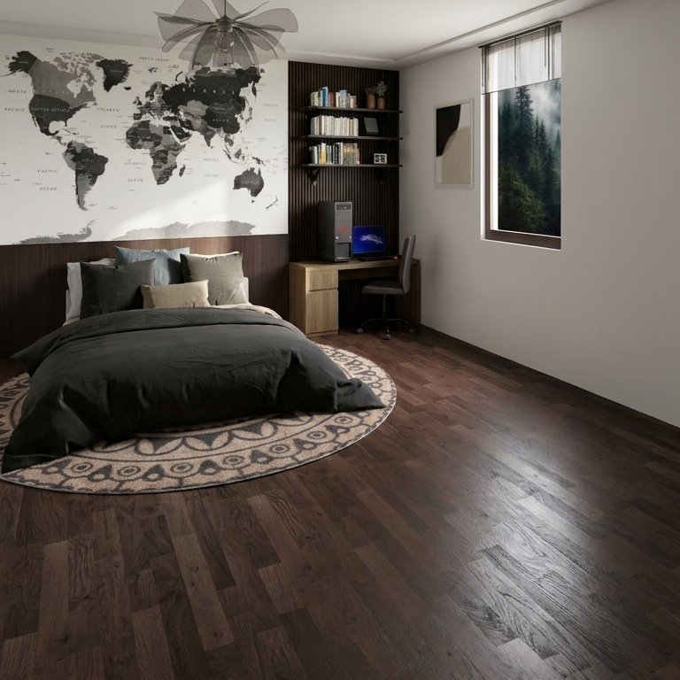 Mid-century bedroom