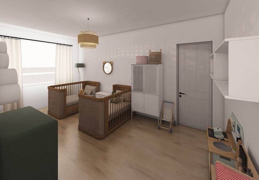 Scandinavian bedroom