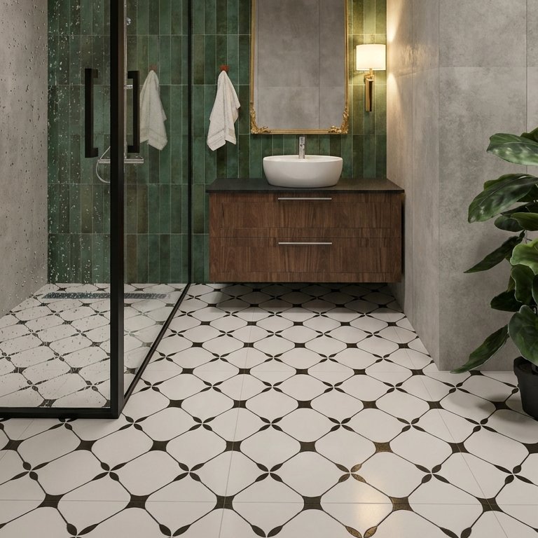 Contemporary bathroom