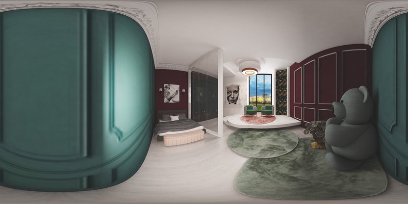 Contemporary bedroom