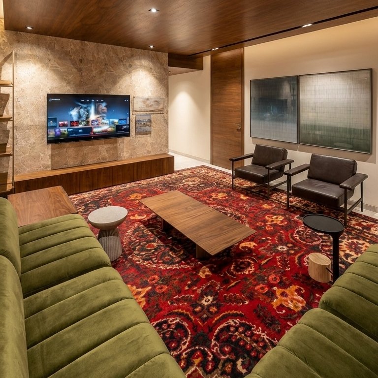 Retro living room