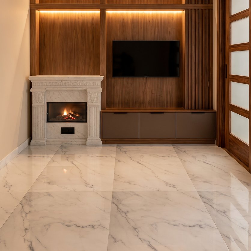 Mid-century living room