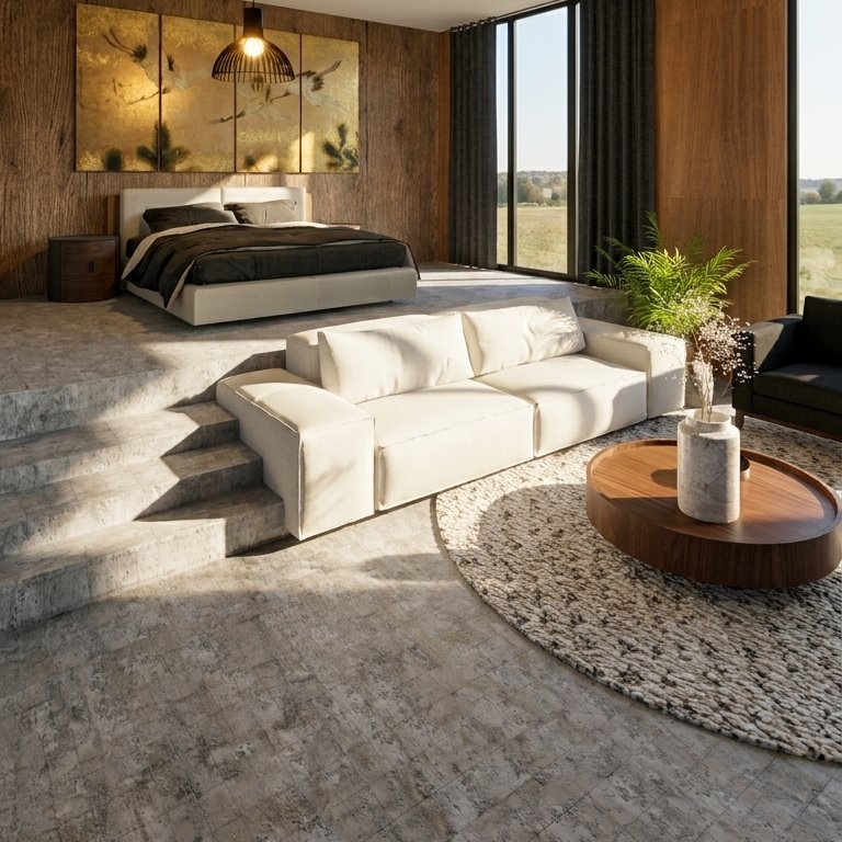 Mid-century bedroom