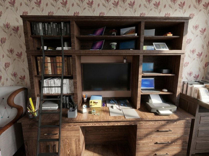 Traditional home office