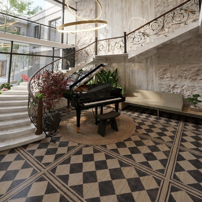 Victorian hall