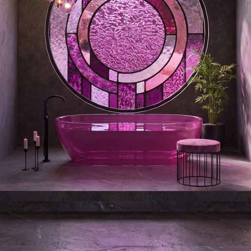 Mid-century bathroom