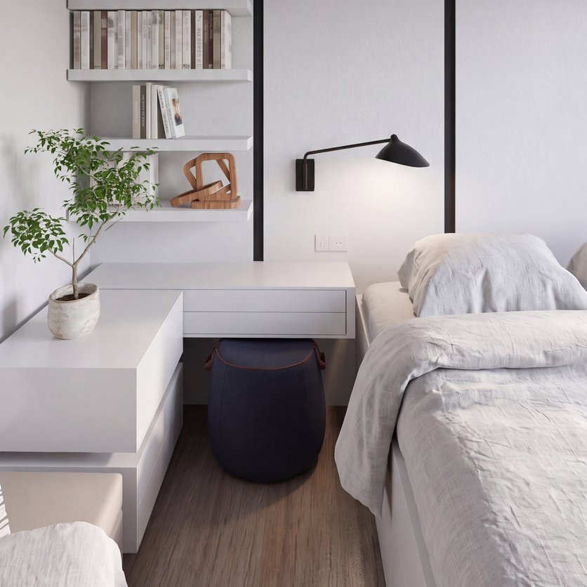 Scandinavian bedroom