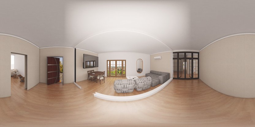 Contemporary floor plan