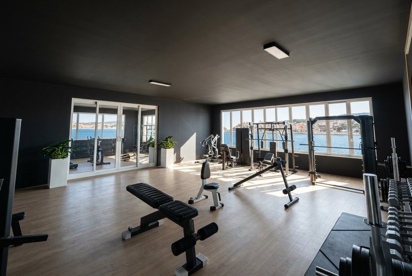 Mid-century gym