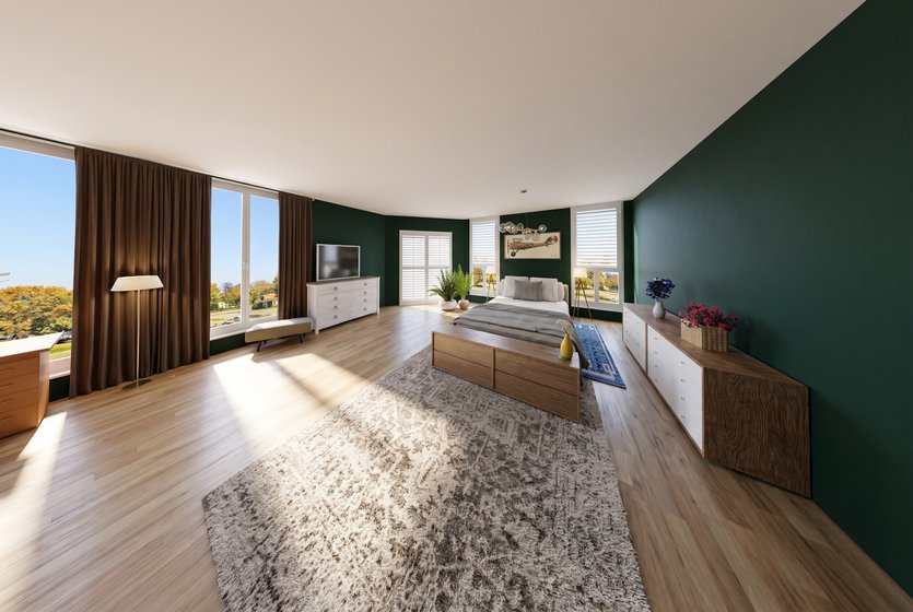 Mid-century bedroom