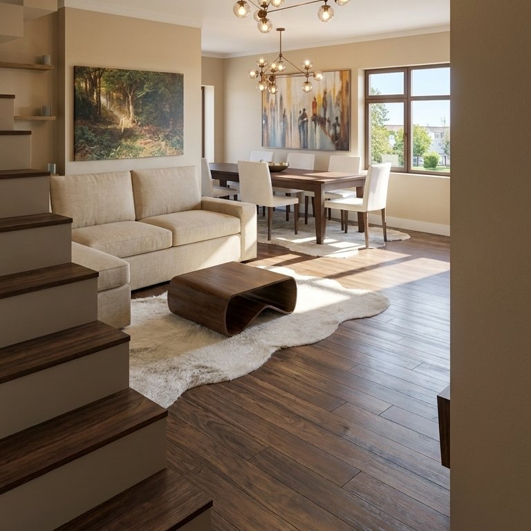 Mid-century living room
