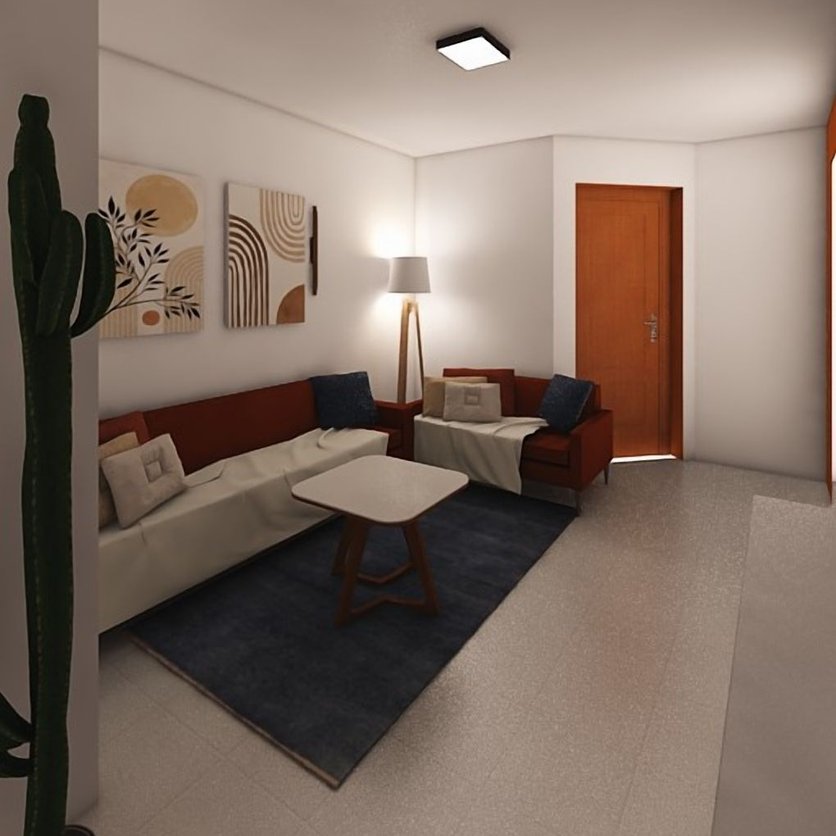 Contemporary living room