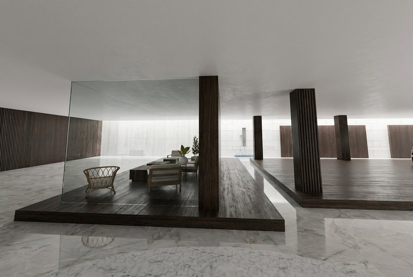 Mid-century living room