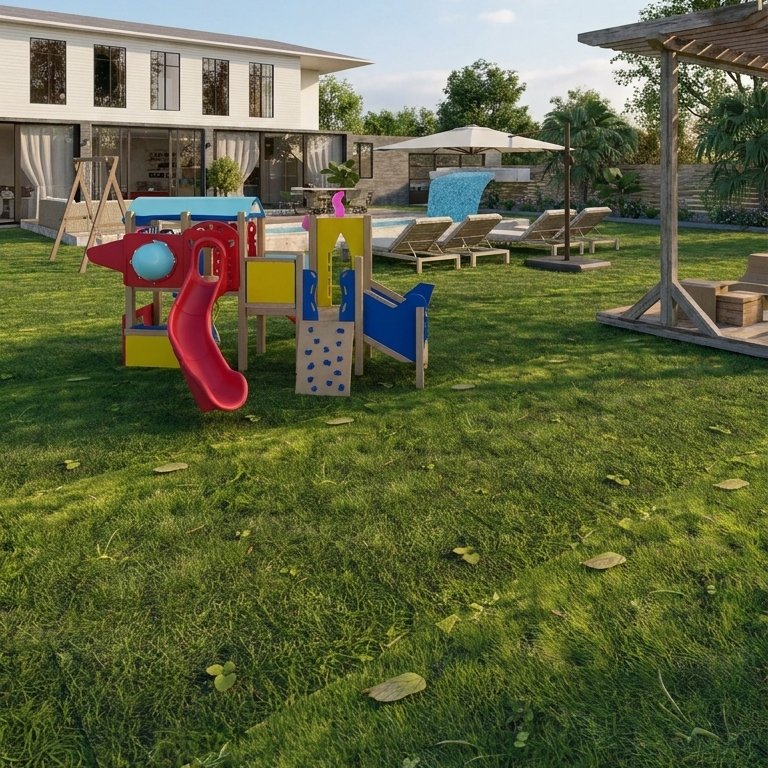 Modern outdoor space
