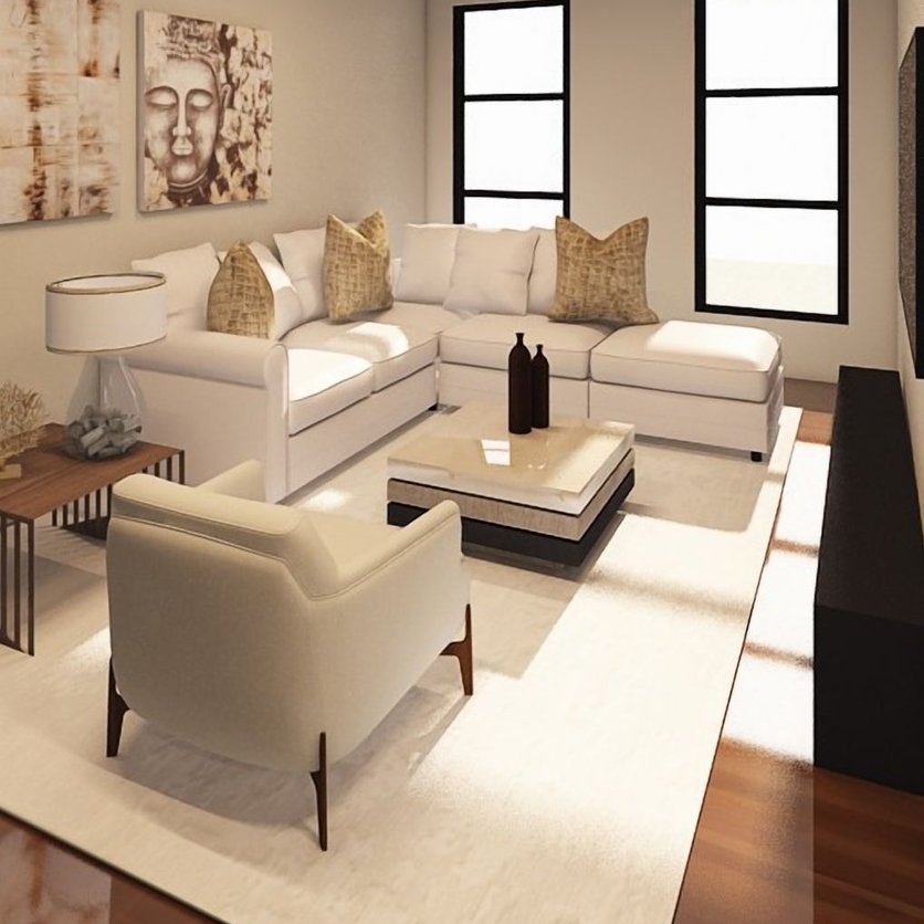 Contemporary living room