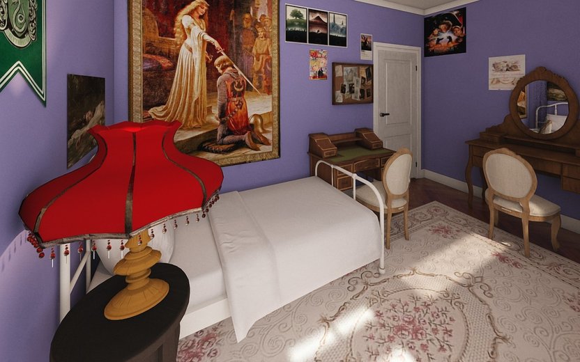 Victorian bedroom