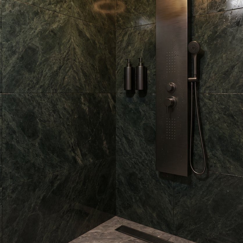 Mid-century bathroom