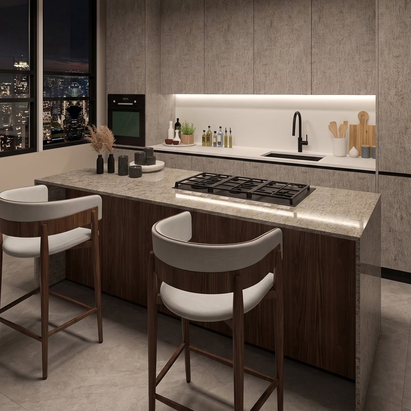 Mid-century kitchen
