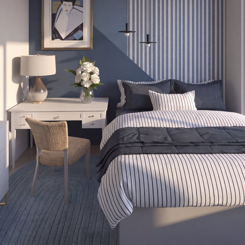 Contemporary bedroom