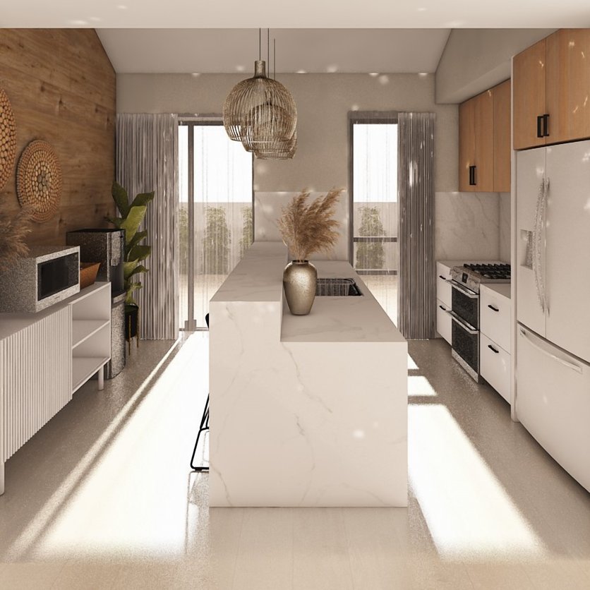 Mid-century kitchen