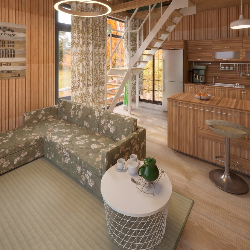 Farmhouse living room
