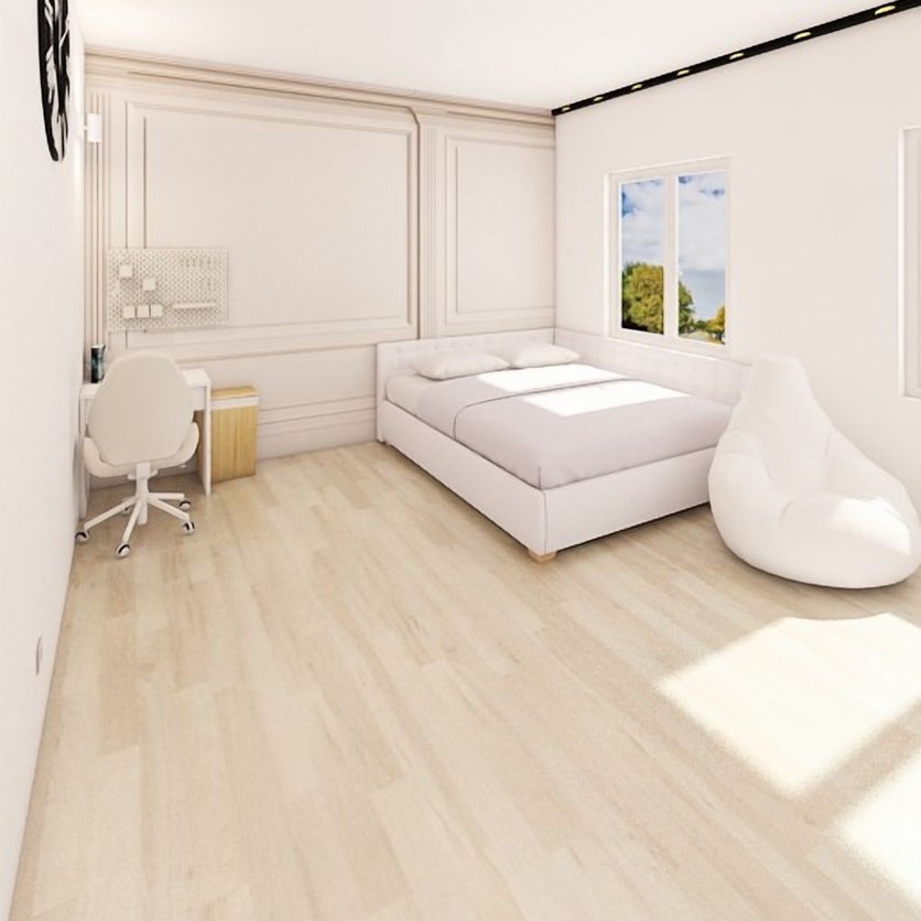 Mid-century bedroom
