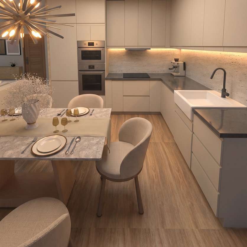 Mid-century kitchen