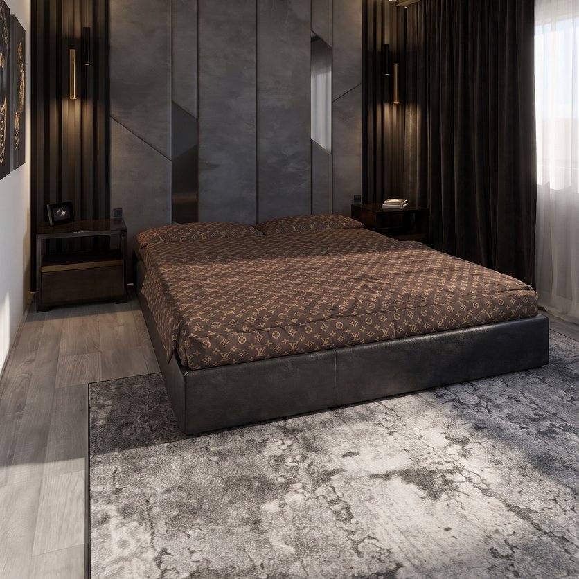 Mid-century bedroom