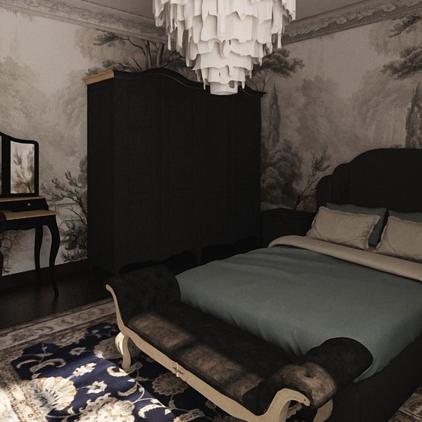 chambre à coucher Traditionnel