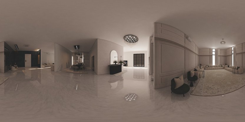 Contemporary floor plan