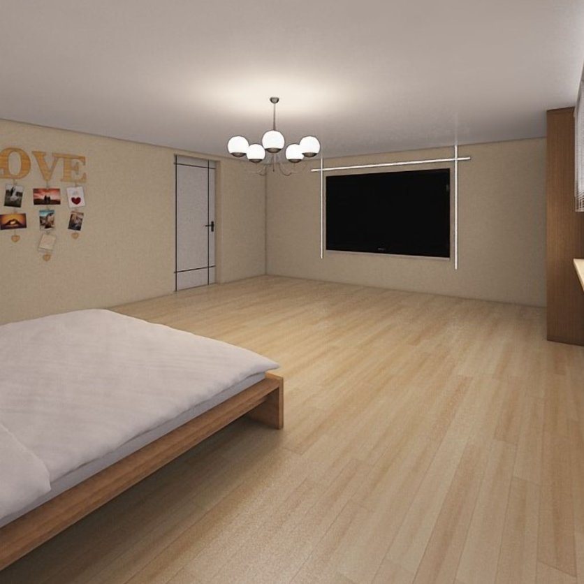 Contemporary floor plan