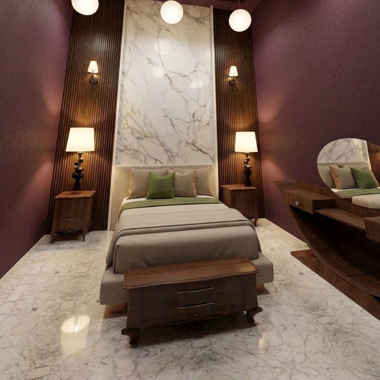 Mid-century bedroom