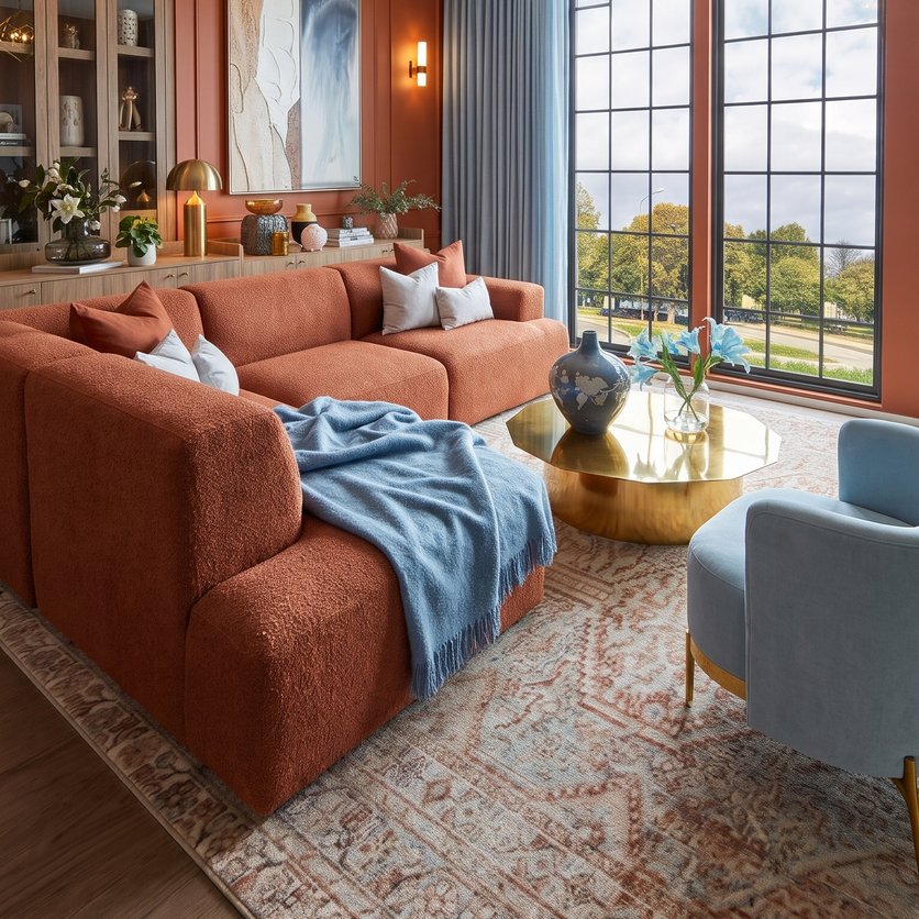 Wohnzimmer im Stil Eklektisch