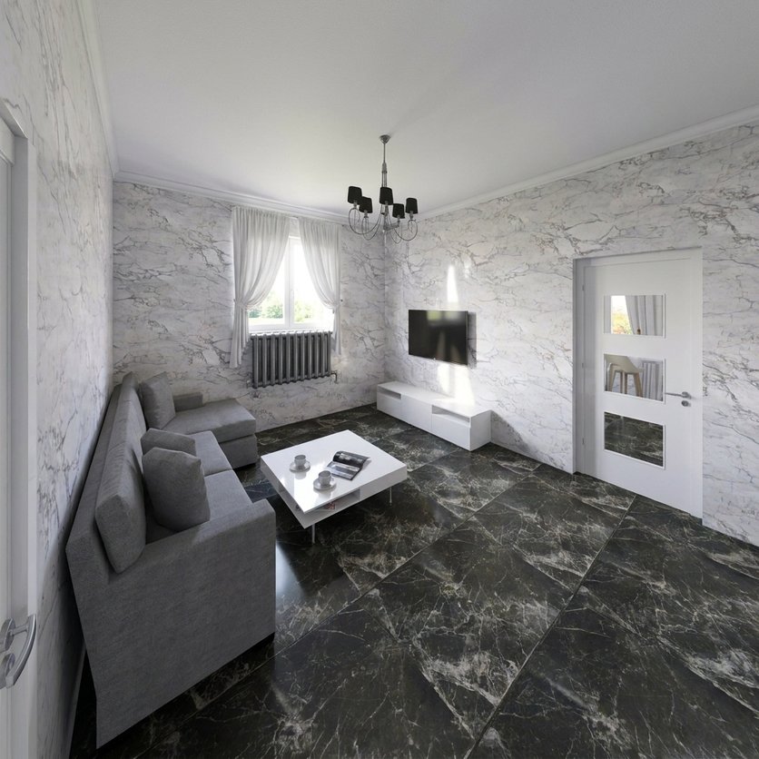 Contemporary living room