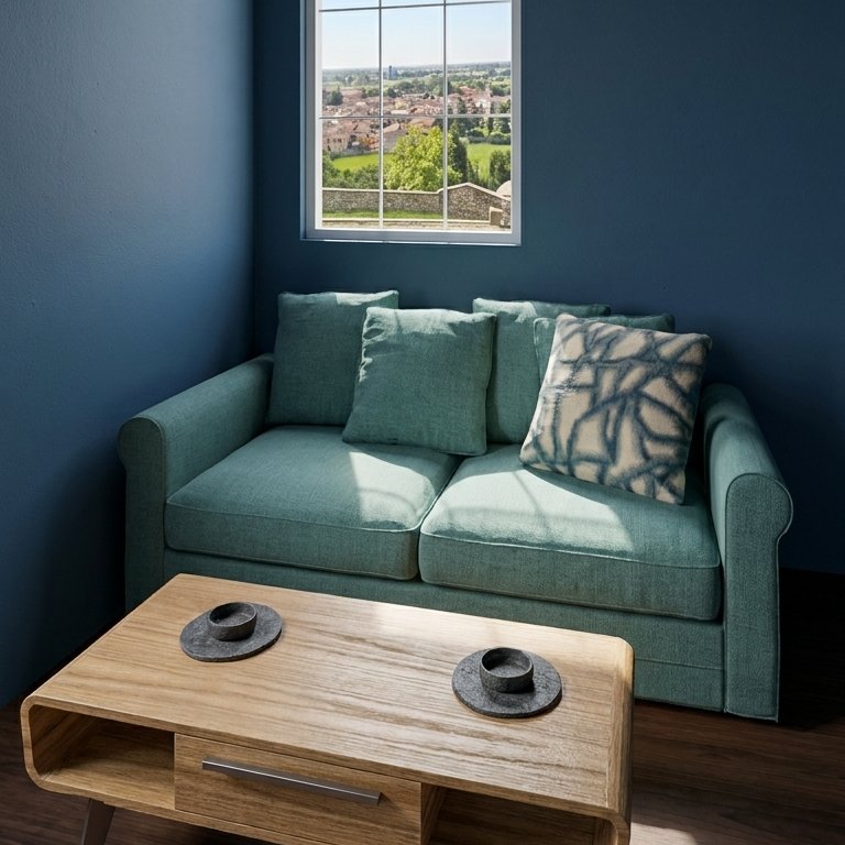 Mid-century living room