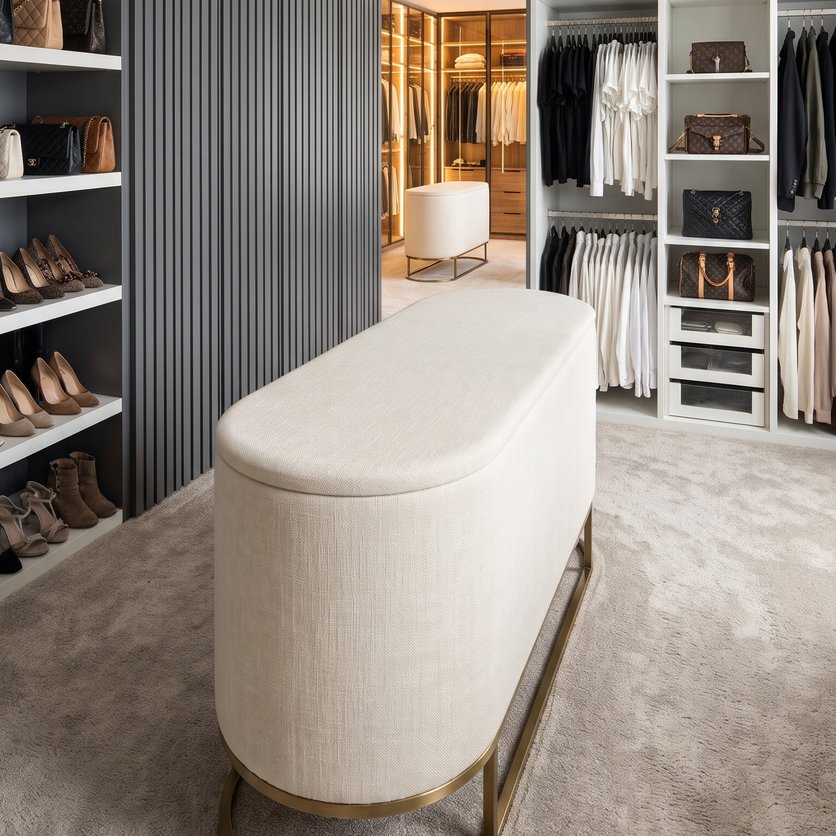 Mid-century closet