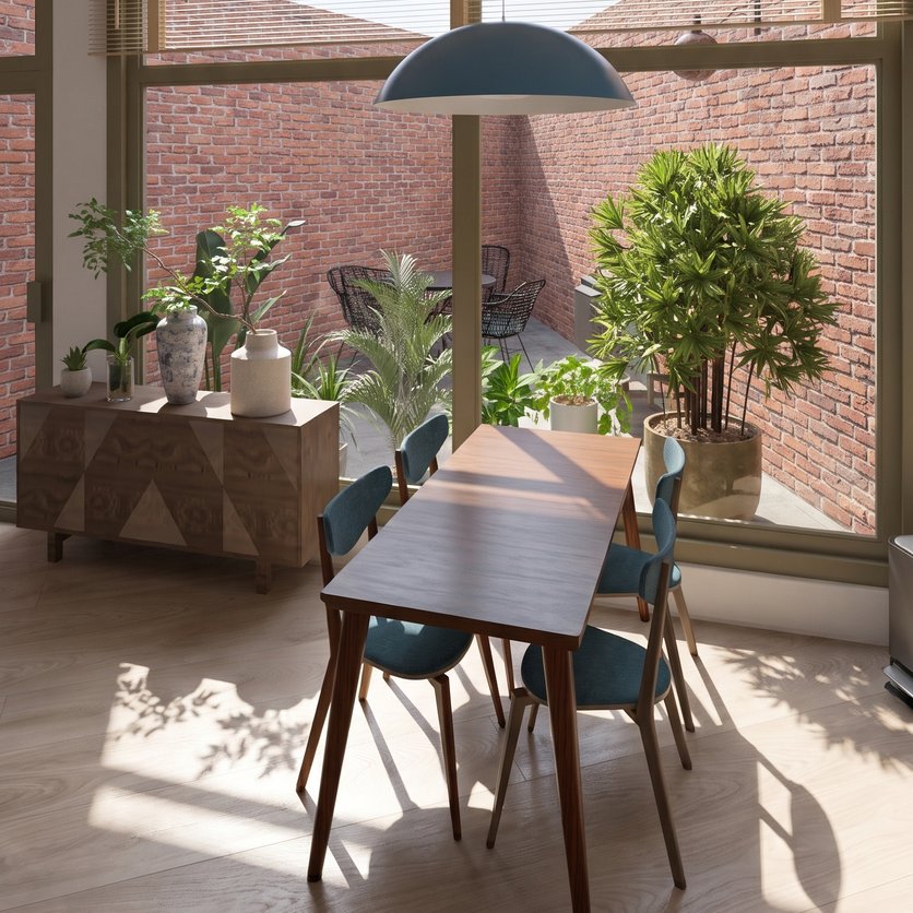 Mid-century dining room