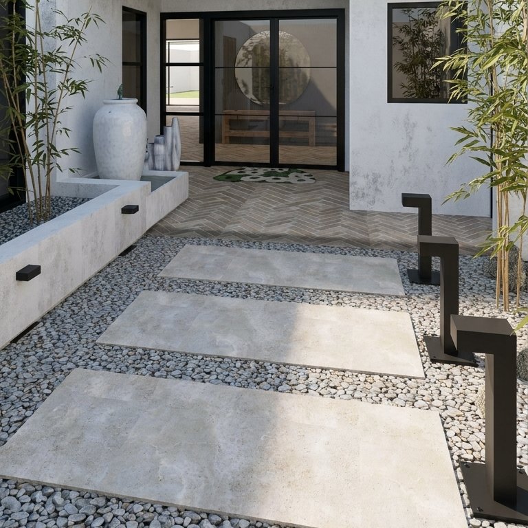 espacio exterior estilo Moderno