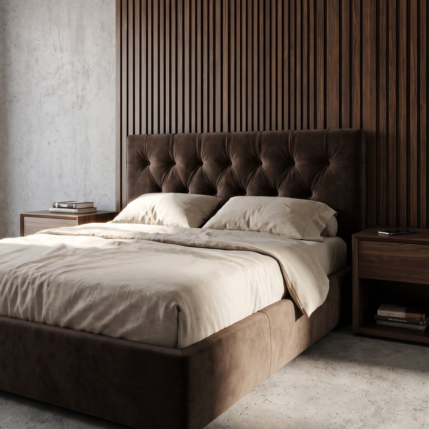 Mid-century bedroom